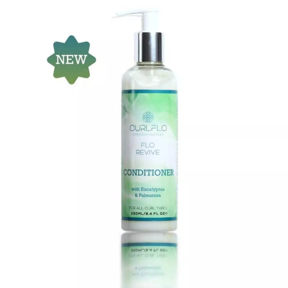 Curl Flo Revive Conditioner With Eucalyptus & Palmarosa 8.4 oz