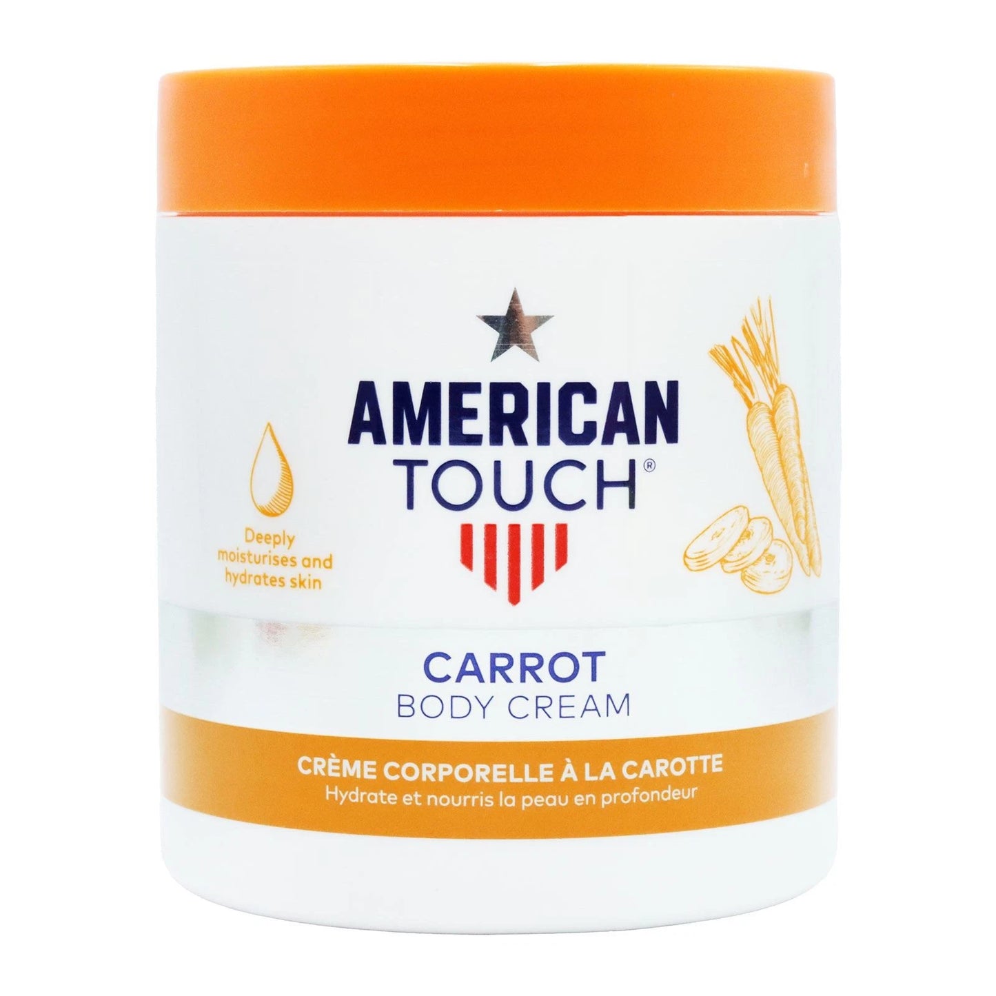 American Touch Carrot Body Cream 500ml