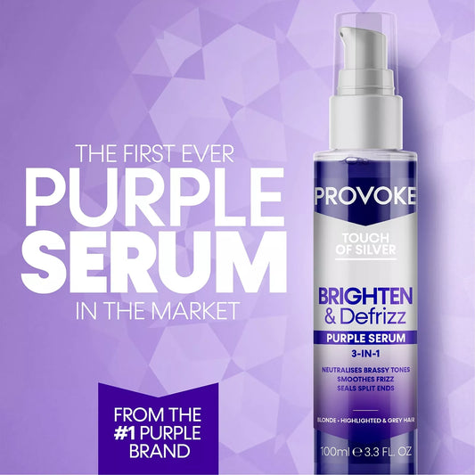 PROVOKE Touch of silver Brighten and Defrizz Purple Serum 100ml