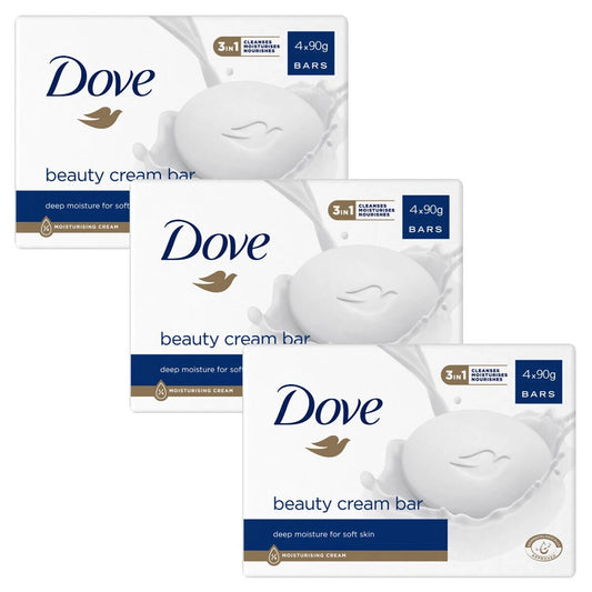 Dove Beauty Cream Bar 4 Bars In 1 Pack