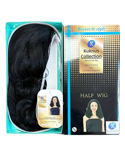 Kuknus Half Wig - Style Yaz