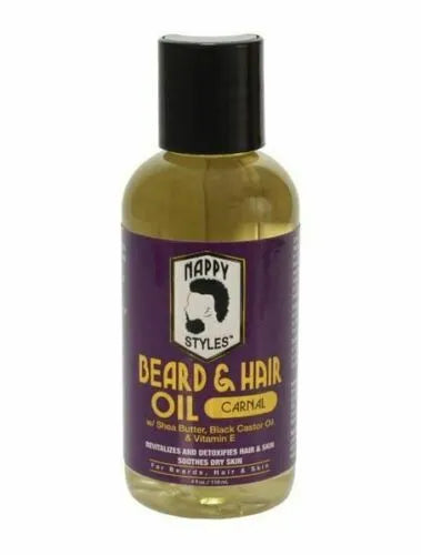 Nappy Styles Beard & Hair Oil 4 oz