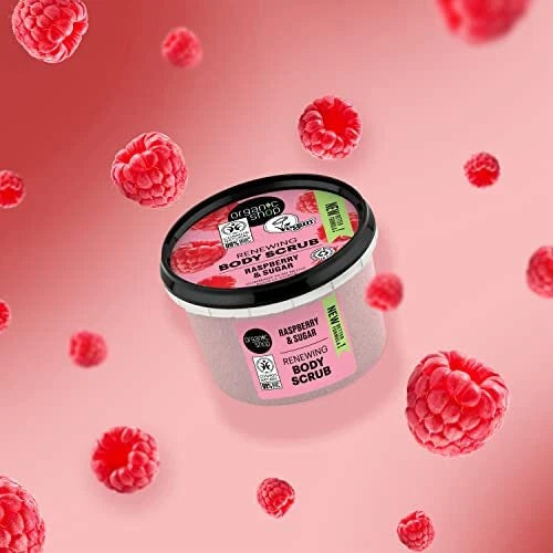 Organic Shop Raspberry Cream Body Scrub 250 ml