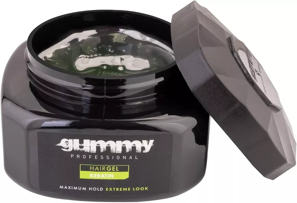 Gummy Hair Gel Styling Wax Kertain Maximum Hold Extreme Look Styles 500 ml