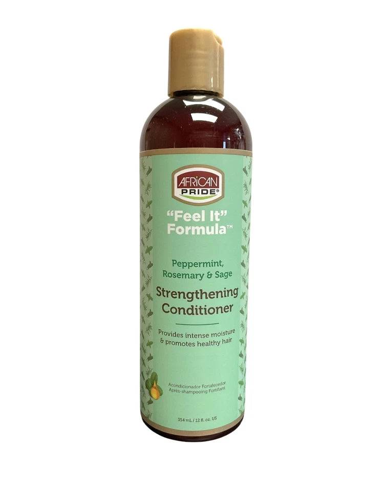 African Pride Feel It Formula Strengthening Conditioner - 12 fl oz
