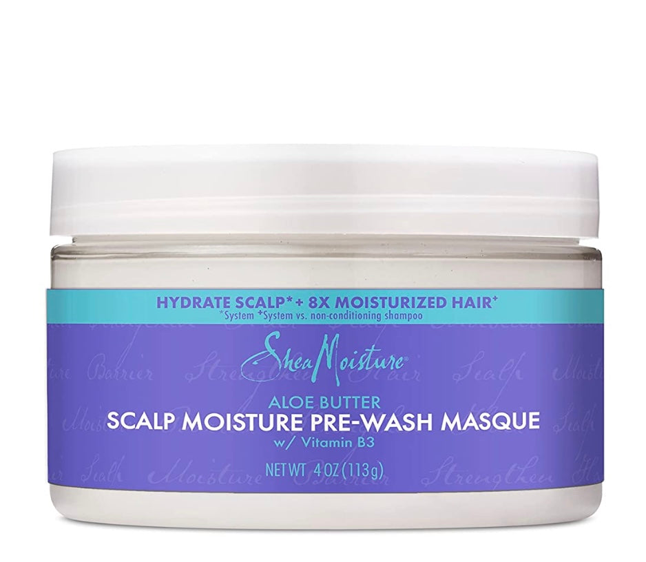 Shea Moisture Aloe Butter Scalp Moisture Pre-Wash Masque 4OZ | Shop at CC Hair & Beauty UK