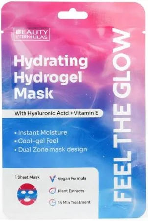 Beauty Formulas Hydrating Hydrogel Face Mask