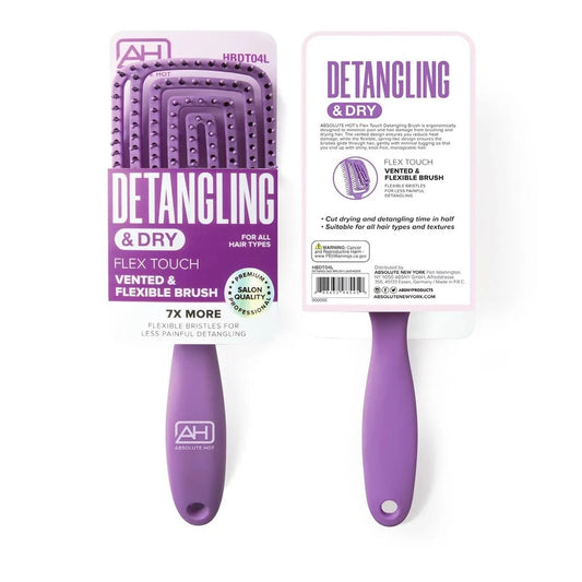 Absolute Hot Detangling & Dry Flex Touch Vented Brush
