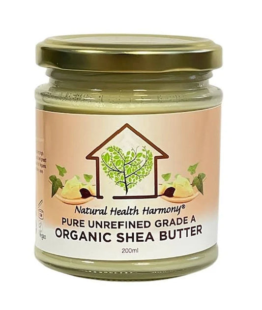 Natural Health Harmony Organic Shea Butter 200Ml | Shop at CC Hair & Beauty UK