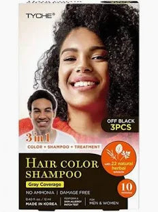 Nicka K Tyche Magic 3 In 1 Hair Color Shampoo - 0.40 oz 3pcs