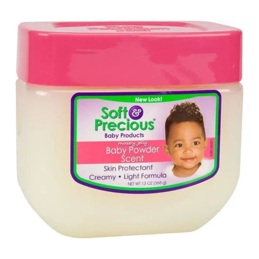Soft & Precious Nursery Jelly Skin Protectant Creamy 368g baby jelly jar
