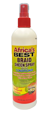 Africa's Best Braid Sheen Spray 12oz