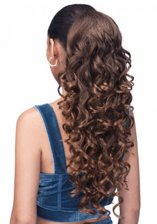 Laude & Co Drawstring Ponytail Instant Spring Curl UPP005 - 24'
