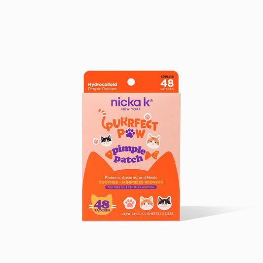 NICKA K Hydrocolloid Pimple Patches purrfect paw