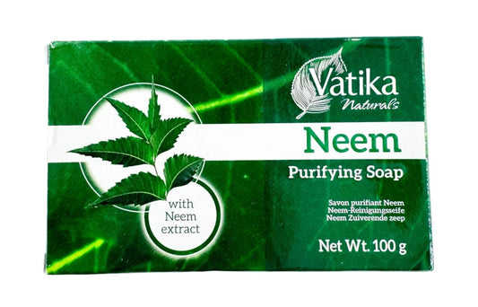 Vatika Naturals Neem Purifying Soap - 100g