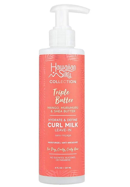 Hawaiian Silky Mango and Murumuru Butter Hydrate & Define Leave-In Curl Milk 8 oz