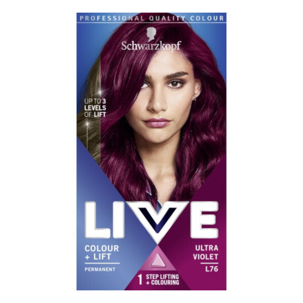 Schwarzkopf Live Permanent Colour + Lift Hair Dyes | CC Hair & Beauty UK