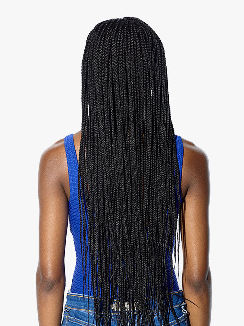 Sensationnel Cloud9 Ruwa 4x4 Swiss Braided Lace Front Wig - Box Braid 36 Inches