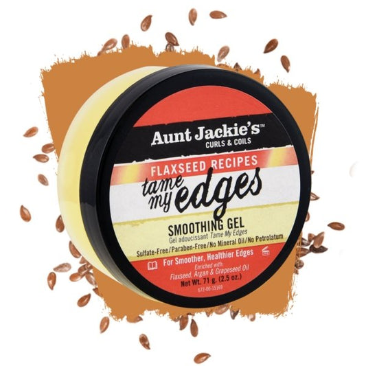 Aunt Jackies Flaxseed Tame My Edge Smoothing Gel- 2.5Oz