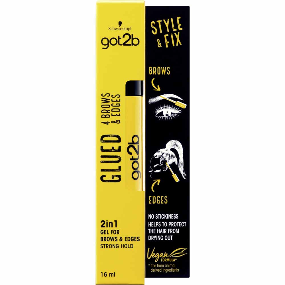 Schwarzkopf got2b Glued 4 Brows & Edges 2-in-1 Gel 16ml