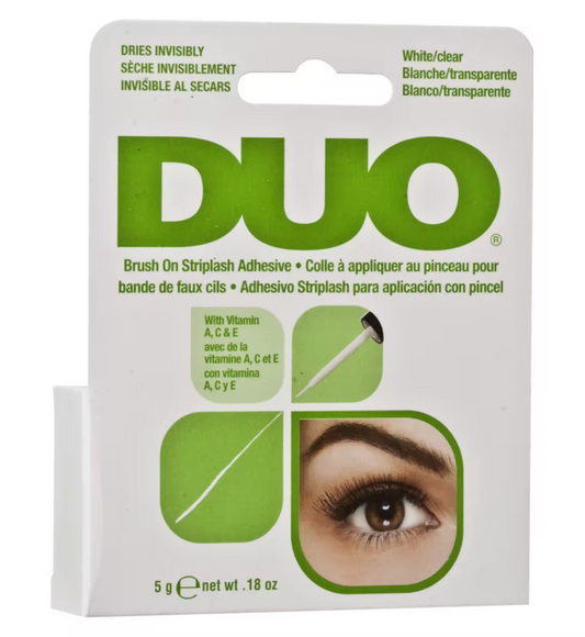 Duo Brush On Striplash Adhesive White 5g