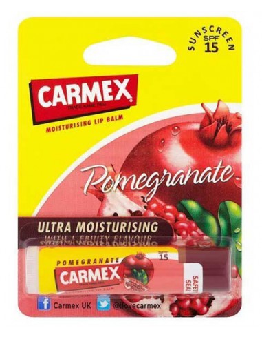 Carmex Moisturising Lip Balm Stick Pomegranate