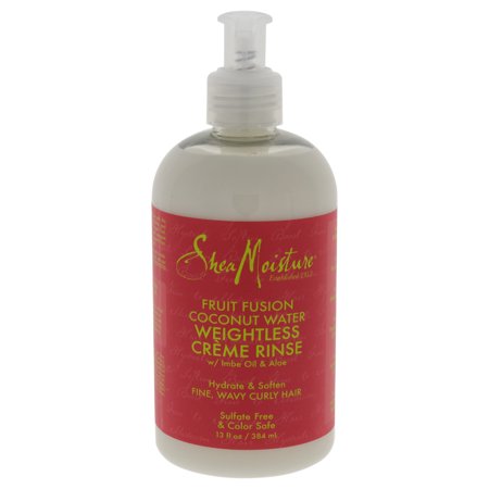 Shea Moisture Fruit Fusion Coconut Water Weightless Creme Rinse 384Ml-Oos