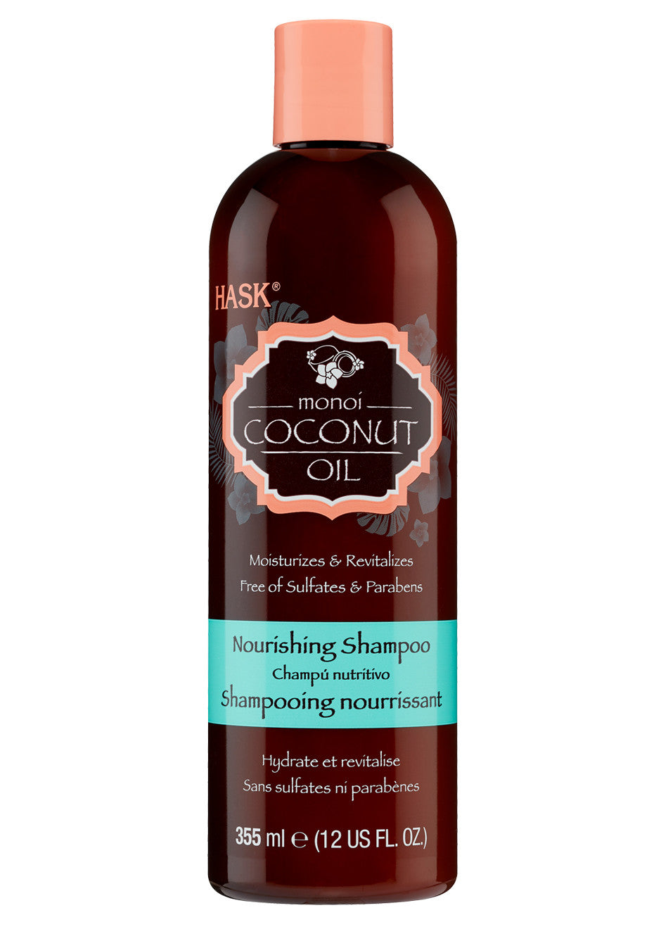 Hask Monoi Coconut Oil Nourishing Shampoo - 12 Oz