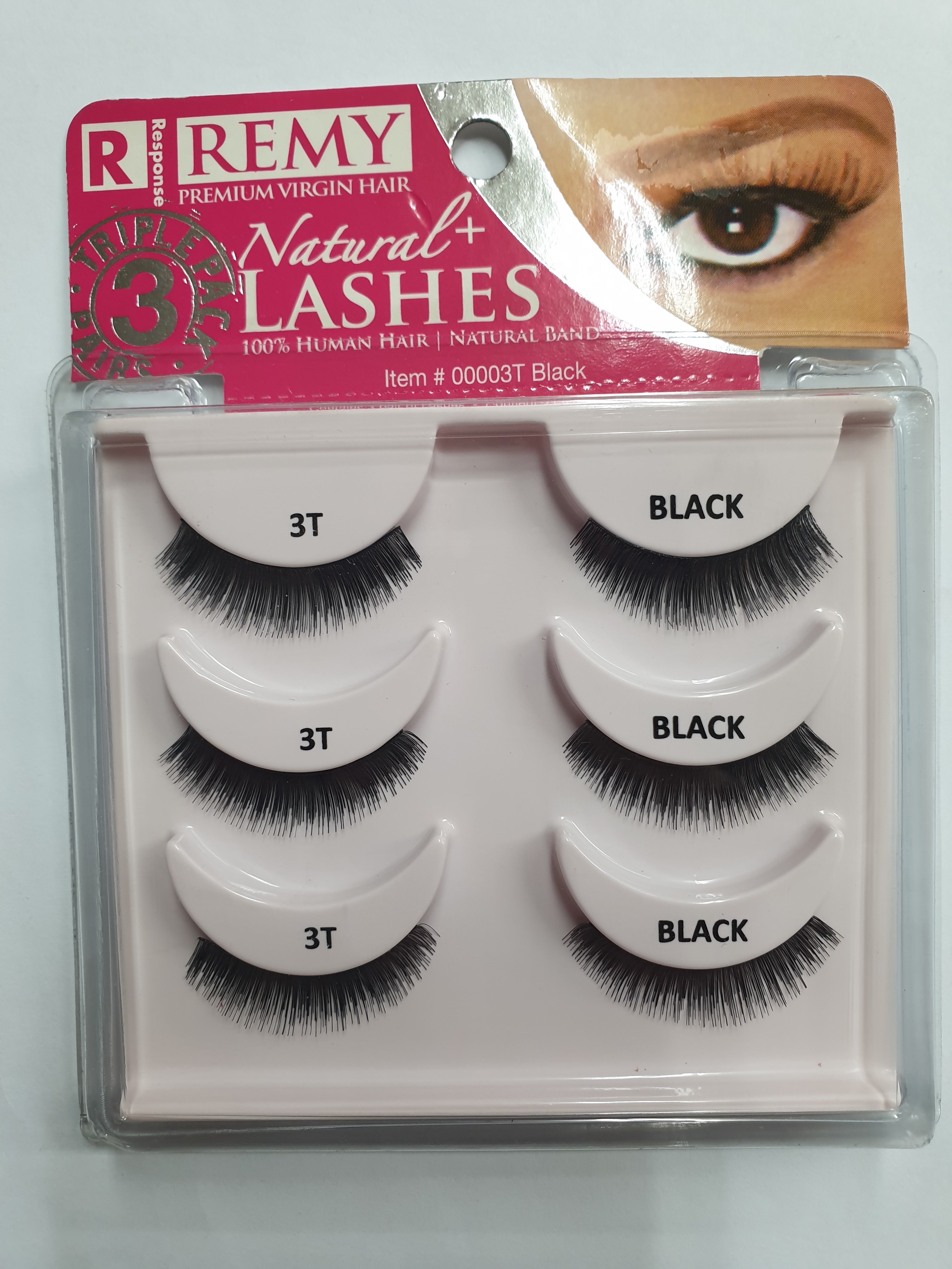 Response Remy Natural+ Lashes (3 Pack)