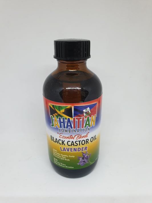 Jahaitian Combination Essential Blends Black Castor Oils - 4Oz