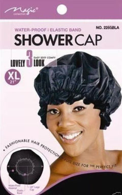 Magic Collection Water Proof Shower Cap 20" Large No.2214Bla | Shop at CC Hair & Beauty UK