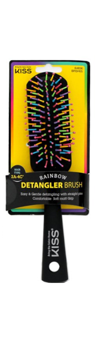 Kiss Detangler Rainbow Brush - Mudium (BRSH05)
