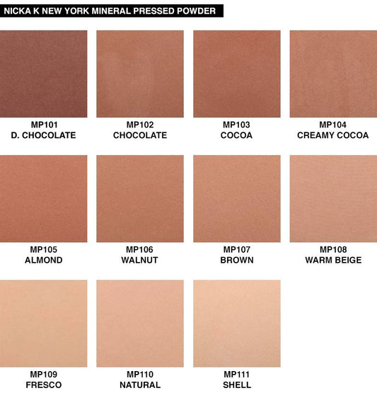Nicka K Mineral Pressed Powder