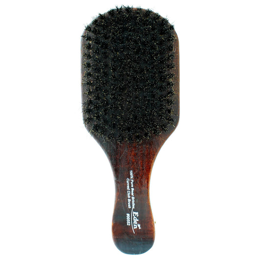 Eden Curved Pure Boar Bristle Wave Hair Brush