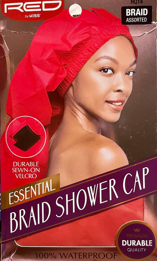 Red By Kiss Braid Shower Cap ASSORTED - HQ14