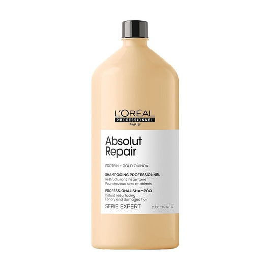 L'oreal Professionnel Absolut Repair Protein + Gold Quinoa Shampoo - 50.7