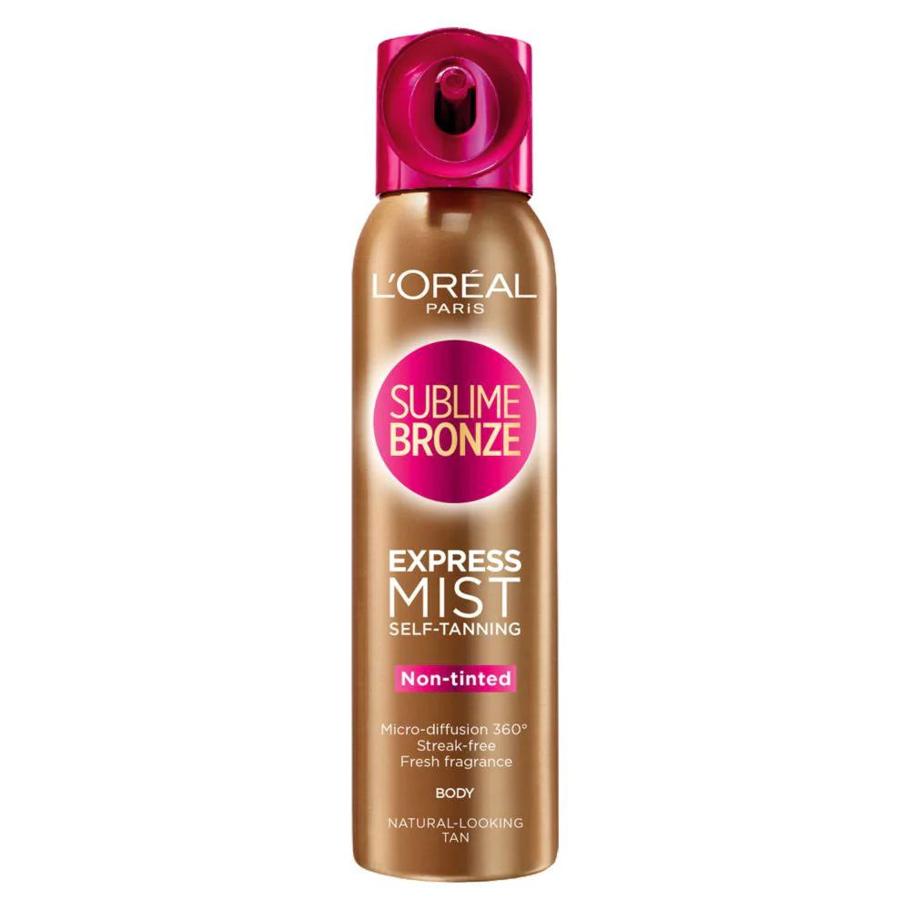 Sublime Bronze Self-Tan Non Tinted Body Mist Medium - 150ml