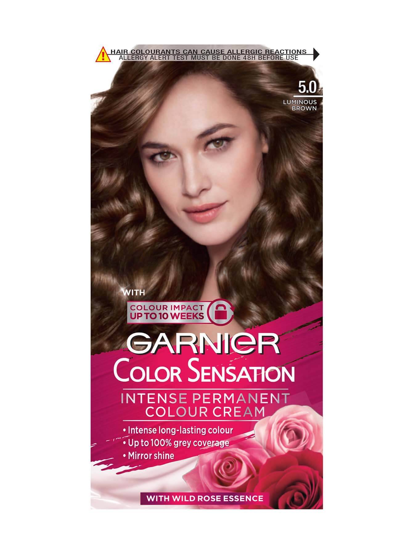 Garnier Color Sensation Intense Permanent Hair Colour Cream All Shades
