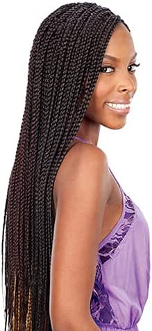 FreeTress Synthetic Hair Crochet Braids - Box Braid Medium