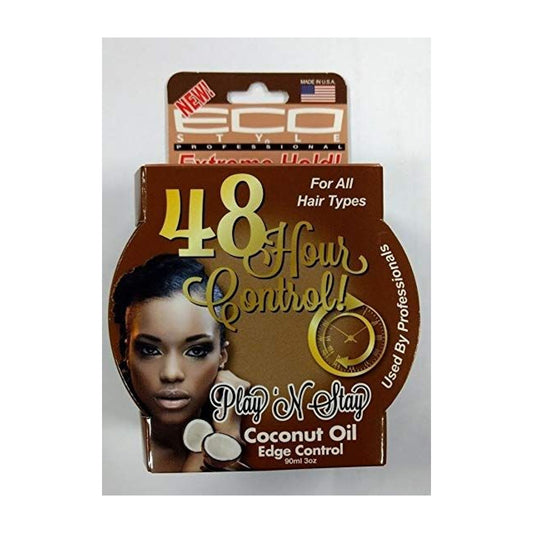 Ecco Styler 48 Hour Control Coconut Oil Edge Control 3 Oz | Shop at CC Hair & Beauty UK