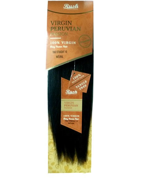 Rush Virgin Peruvian Passion HH Yaki Straight Wvg
