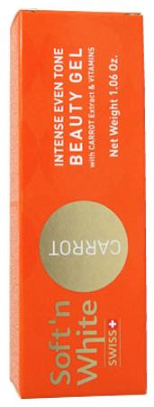 SOFT N WHITE SWISS CARROT BODY GEL 30