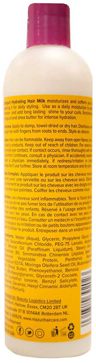 Mazuri Leave-In Collection GroYogurt Hydrating Hair Milk - 322ml