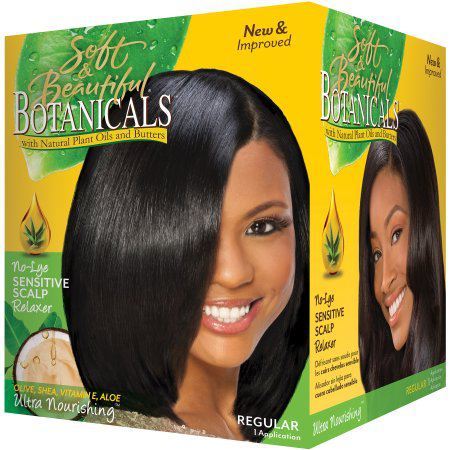 Soft & Beautiful Botanicals No-Lye Sensitive Scalp Relaxer