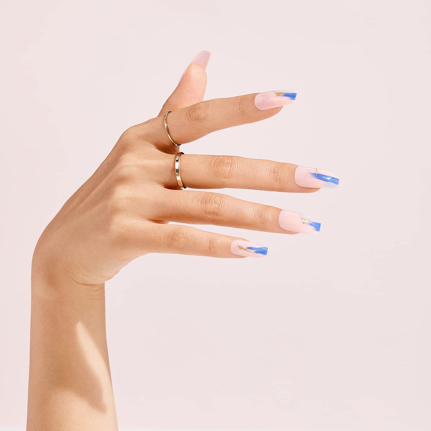 KISS GoldFinger Gel Glam Manicure Nails GD15