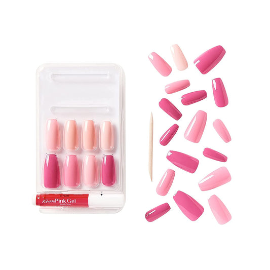 KISS GoldFinger Gel Glam Manicure Nails GD22