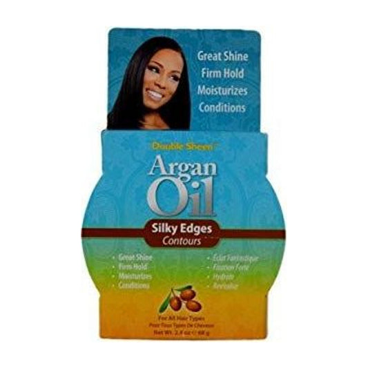 Double Sheen Argan Oil Silky Edges - 2.4 Oz | Shop at CC Hair & Beauty UK