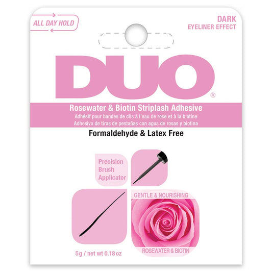 Duo Rosewater & Biotin Striplash Adhesive - Dark 5g