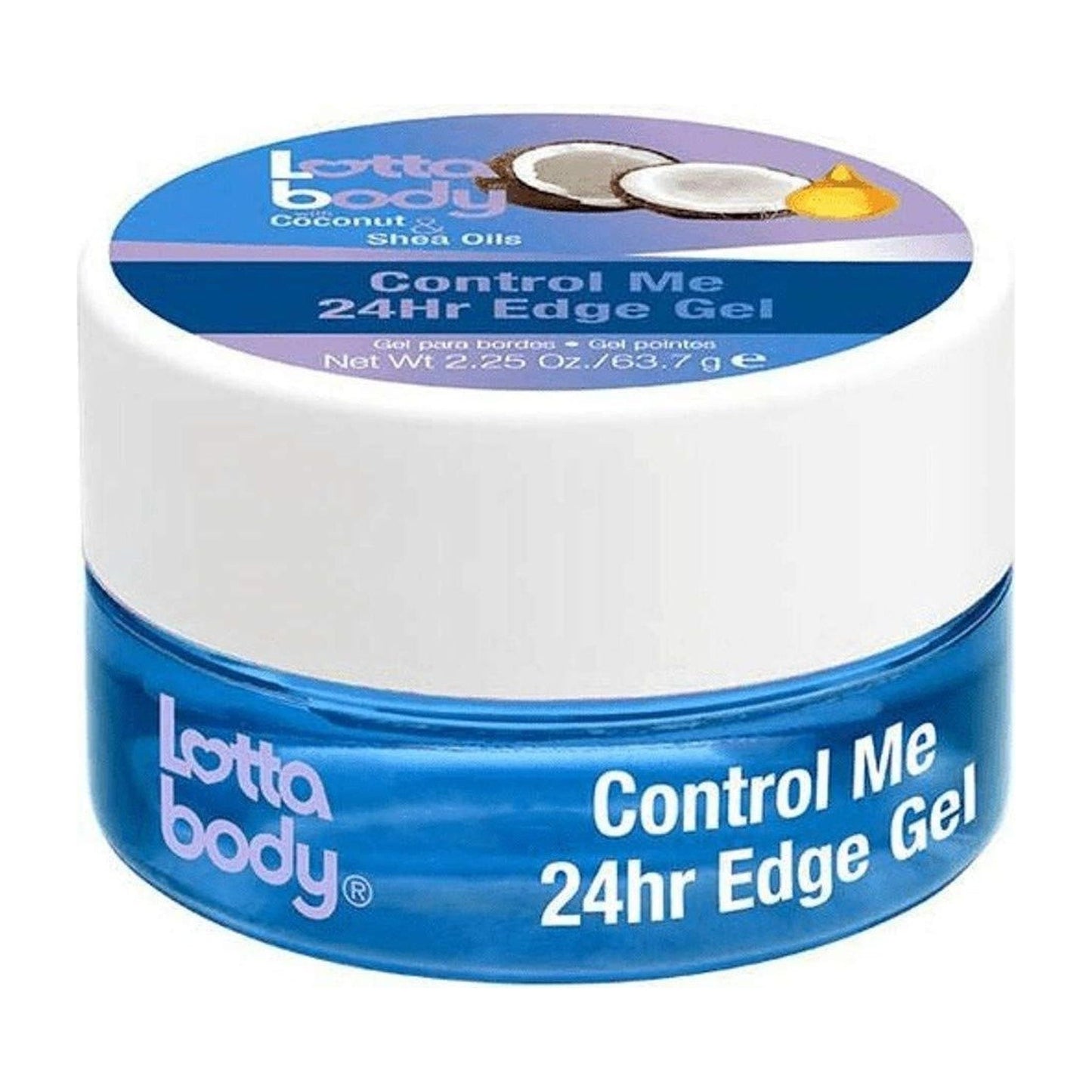 Lotta Body Coconut & Shea Oils Control Me 24Hr Edge Gel 2.25Oz | Shop at CC Hair & Beauty UK