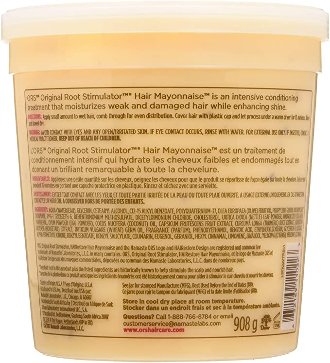 Organic Root Stimulator Hair Restore Hair Mayonnaise - 32 Oz